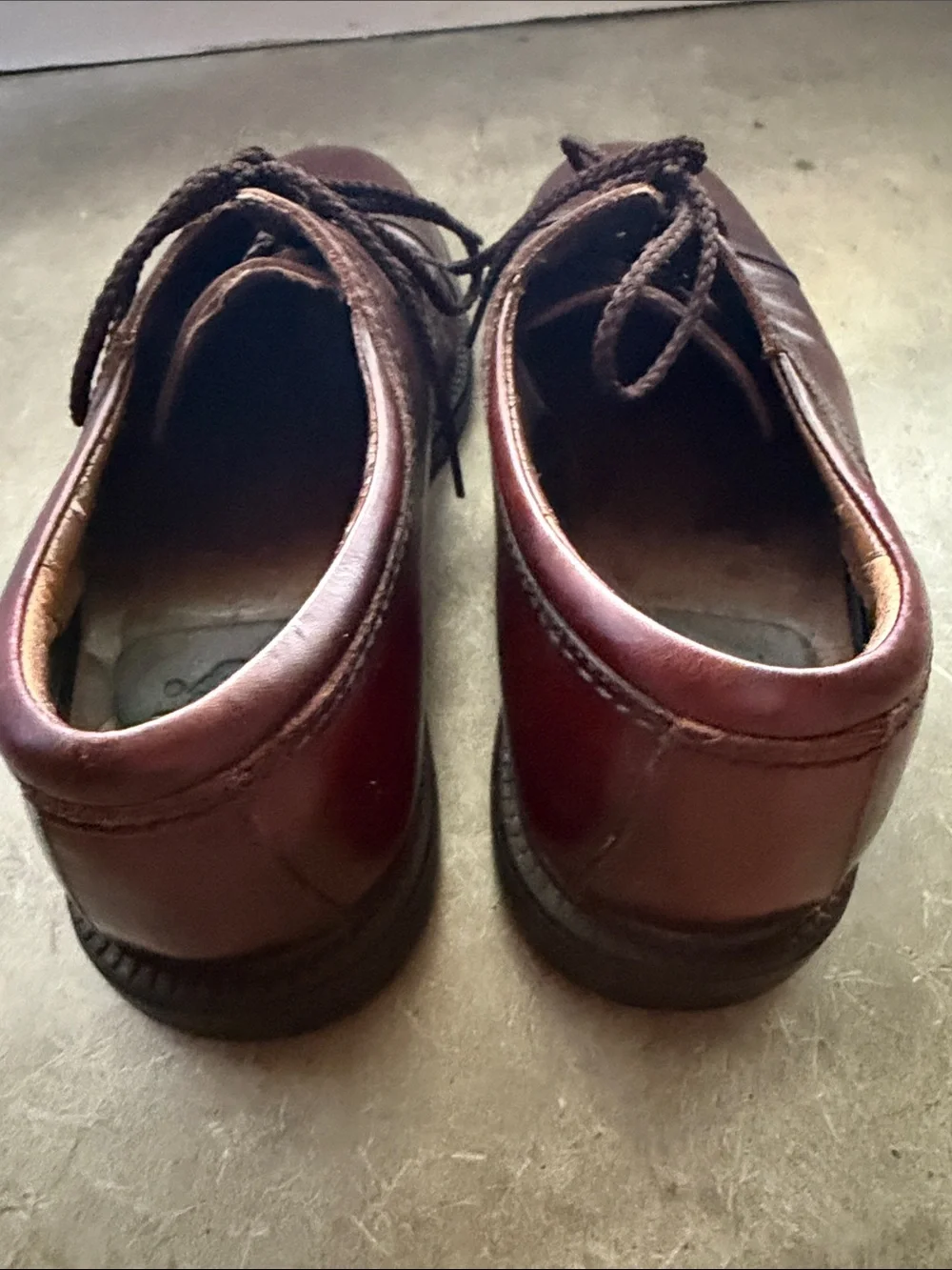 Dockers Brown Men's Leather Lace-Up Oxfords size 9.5 Dress Lawyer Business Workw